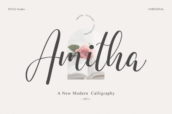 Amitha: A Handwritten Font for Makers and Sellers