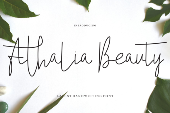 Athalia Beauty Font for Elegant Branding