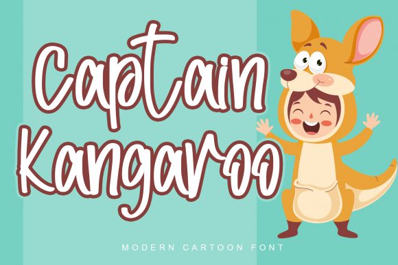Captain Kangaroo Font for Campaigns with a Friendly Appeal