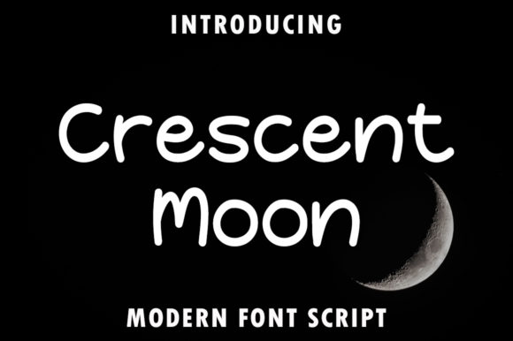 Crescent Moon Font: A Sweet Script for Branding Projects