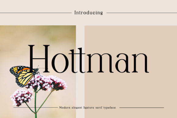 Discover the Hottman Font for Handmade Products and Digital Designs