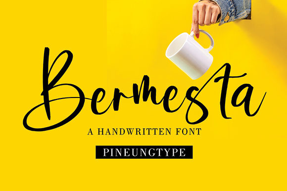 Discovering Bermesta: A Unique Handwritten Font for Modern Web Design