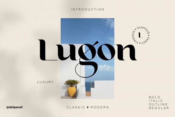 Discovering the Lugon Typeface for Editorial Design