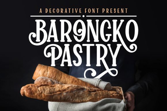Elevate Your Craft Projects with the Barongko Pastry Font