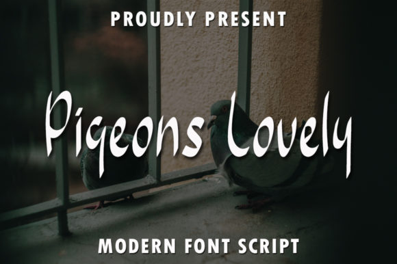 Exploring Pigeon Lovely: A Gentle Handwritten Font for Branding