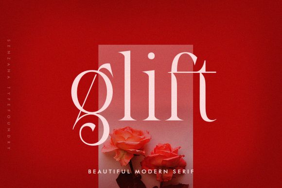 Glift: An Elegant Serif Font for Editorial Design