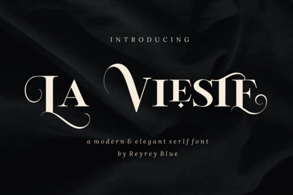 La Vieste: The Elegant Serif Font for Cohesive Business Branding