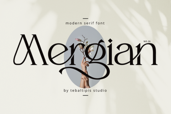 Mergian: A Commercial Craft Font for Elegant Projects