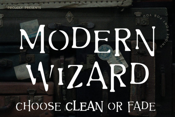 Modern Wizard: A Whimsical Serif Font for Memorable Campaigns