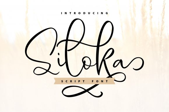 Siloka: An Elegant Handwritten Font for Modern Web Design