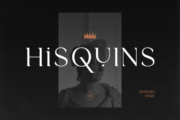 The Hisquins Serif Font for Handmade Elegance