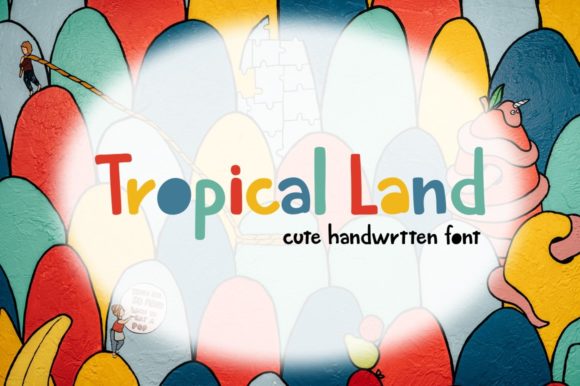 Tropical Land: A Charming Handwritten Font for Engaging Campaigns