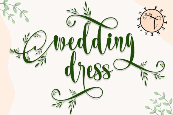Wedding Dress Font for Elegant Branding